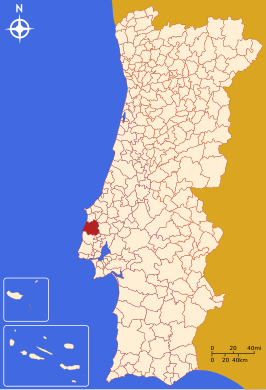 Locatie van Torres Vedras