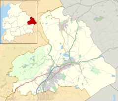 Salterforth is located in the Borough of Pendle