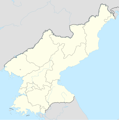 Location map North Korea