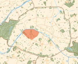 Location within Paris