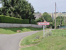 Entrée du village