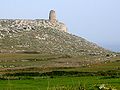 Torre Sant'Emiliano, dili layo gikan sa lantawan sa Palascìa