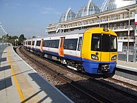 British Rail class 378 unit 378013 at Imperial Wharf railway station