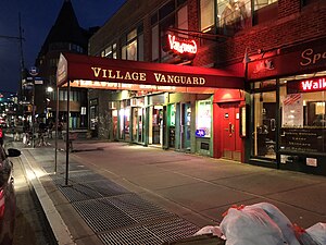 Village Vanguard at night 2018