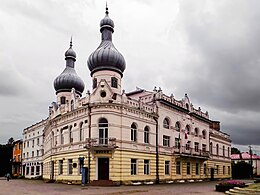 Borštšivin museo- ja kulttuuritalona toimiva rakennus.