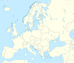 Mapa konturowa Europy, w centrum znajduje się punkt z opisem „Przejście graniczne Głomno-Bagrationowsk”