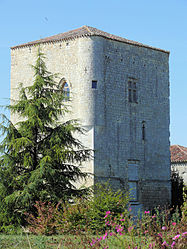 The tower of Estrepouy in Gazaupouy