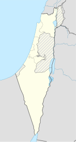Petah Tikva trên bản đồ Israel