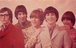 Los Gatos in 1968. Left to right: Kay Galifi, Oscar Moro, Litto Nebbia, Ciro Fogliatta and Alfredo Toth.