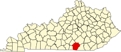 Koartn vo Wayne County innahoib vo Kentucky