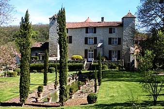 Jardin du logis de Forge.