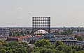 Le gazomètre de l'île Rouge à Berlin.