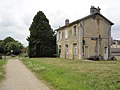 La gare et la voie verte.