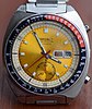 Montre chronographe automatique Seiko 6139, portée comme montre personnelle par William Pogue en 1973.