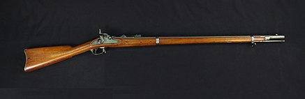 O Springfield Model 1863 convertido para "Trapdoor"