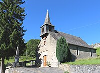 Kirche Saint-Ebons im Durf Rebouc