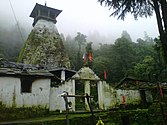 Bindeshwar Mahadev during monsoon