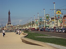 Vista de Blackpool