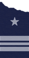 Chilean Air Force squadron commandant rank insignia (sleeve)