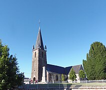 L'église Saint-Martin.