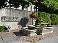 Dorfbrunnen. Relief von Johann Ulrich Steiger in Degersheim