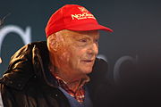 Lauda bij de "Stars and Cars" 2014