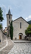 Église Notre-Dame-du-Gourg de Sainte-Enimie.