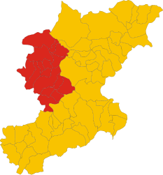 Unione Montana Agordina – Mappa