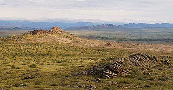 Uvs Lake Basin, Tuva Republic, Russia.