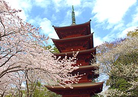 中山法華経寺（五重塔）