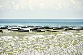 Baie de Saint-Brieuc, des Côtes-d'Armor en Bretagne.