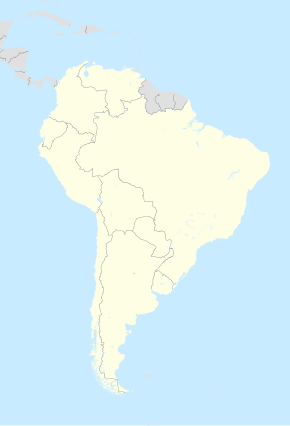 كاس لعالم 2030 is located in South America