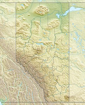 Monte Athabasca ubicada en Alberta