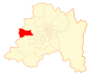 Location in the Santiago Metropolitan Region