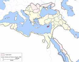Eyalet di Cipro - Localizzazione