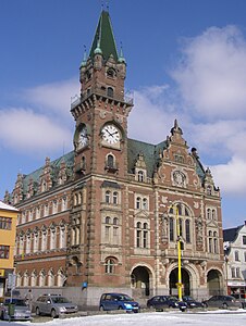 Frýdlant : l'hôtel de ville.