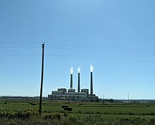 Pacificorp's Hunter power plant located in Castle Dale, Utah.