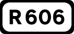 R606 road shield}}