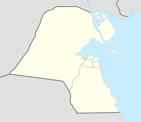 Файлака. Карта розташування: Кувейт