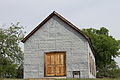 Young Johnson briefly attended this former one-room school c. 1914.