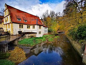 Blick von der Brücke nach Norden