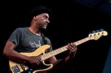 New Orleans Jazz Fest 2010 Marcus Miller.jpg