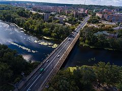 Район моста в город Полтава