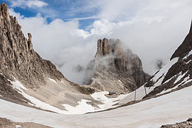 Gartlhütte and Vajolet towers