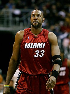 Alonzo Mourning im Trikot der Miami Heat (2007)