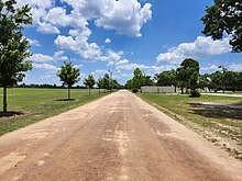 The track at Barton Field, Fort Eisenhower, GA.