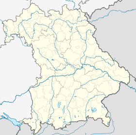 voir sur la carte de la Bavière