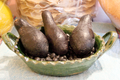 Native "criollo" avocados, the precursor to today's domesticated varieties.