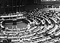 L'hémicycle à Strasbourg 1985.