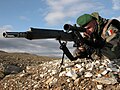 Sniper of the 2e REI with the FR F2 in Afghanistan, 2005.